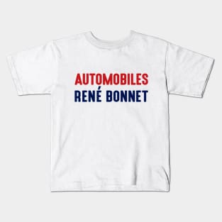 Automobiles René Bonnet - colour print Kids T-Shirt